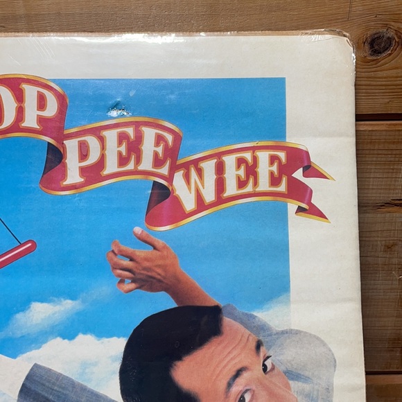 Vintage 1988 Pee Wee's Big Top Movie Poster in Sealed Package! - Picture 6 of 16
